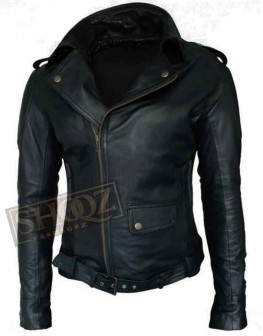 Terminator Genisys Emilia Clarke Leather Jacket